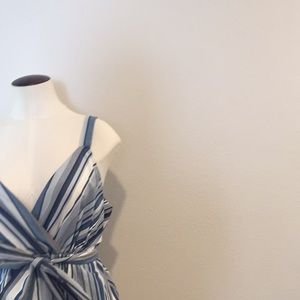 NWT Motherhood Maternity blue tank top